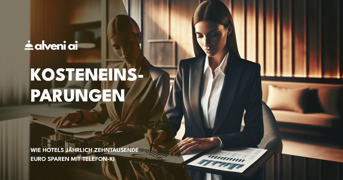 Kosteneinsparungen durch Telefon-KI: Wie Hotels jährlich Zehntausende Euro sparen